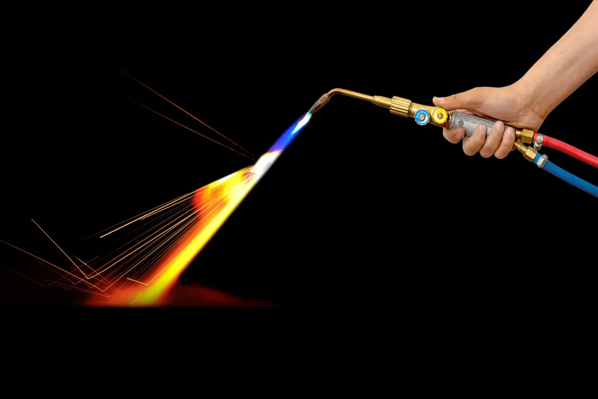 جوشکاری هوا گاز یا اکسی استیلن