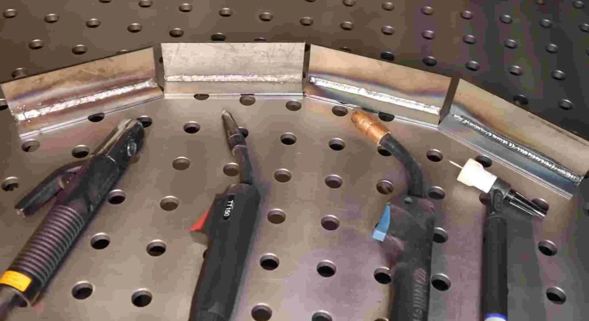 مقایسه فرآیندهای جوشکاری CO₂ و TIG