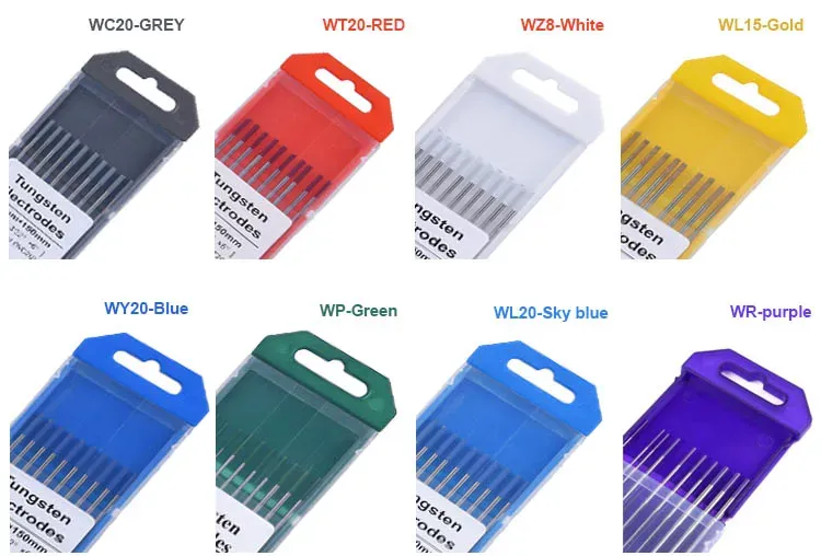 انواع الکترود تنگستن جوش آرگون