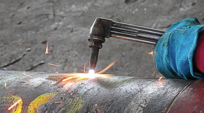 جوشکاری هوا گاز یا اکسی استیلن